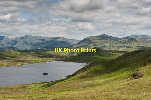 Photo 6"x4" Devoke Water from Birkby Fell Woodend\/SD1696 c2014