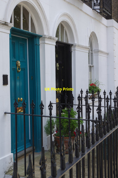 Photo 6"x4" Islington doors London c2014