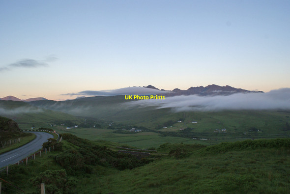 Photo 6"x4" Low clouds over Drynoch Drynoch c2014