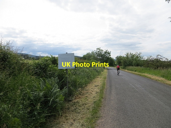 Photo 6"x4" Blank sign Mid Murthat c2014
