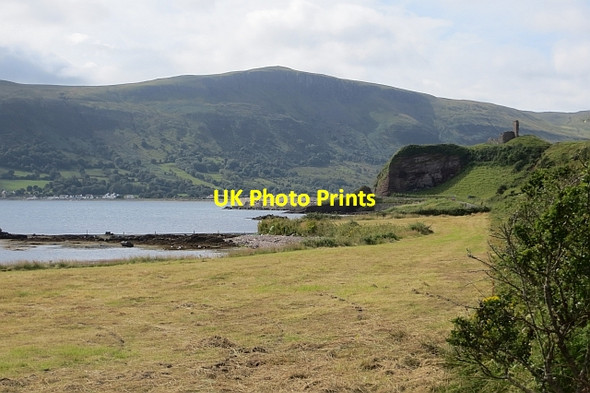 Photo 6"x4" A narrow hay meadow Glenariff c2013