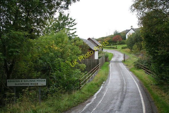 Photo 6"x4" Bridge over the Glenmore River Glenborrodale c2008