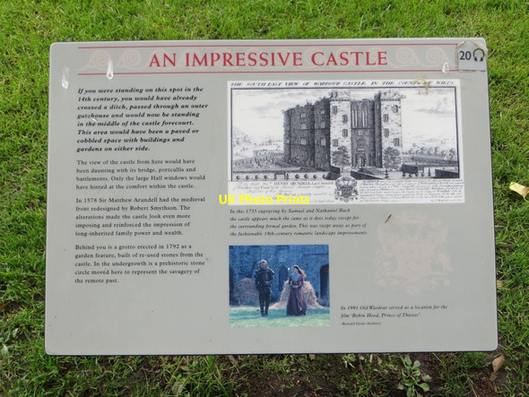 Photo 6"x4" An Impressive Castle Wardour c2014