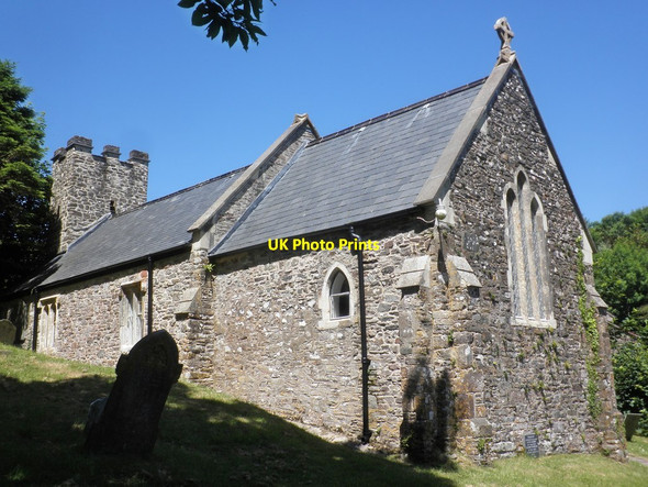 Photo 6"x4" St Peter's Church, Trentishoe Trentishoe c2014