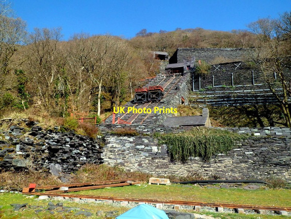 Photo 6"x4" Dinorwig Quarry incline, Gilfach Ddu Llanberis c2012