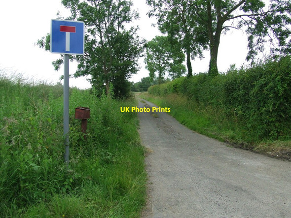 Photo 6"x4" Dead End Little Whittingham Green c2014