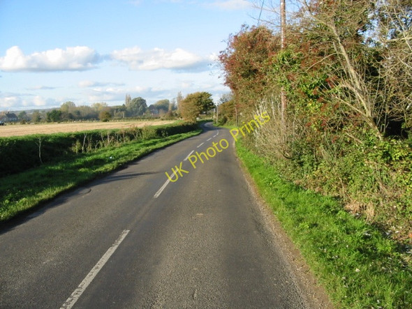 Photo 6"x4" Looking N along Appledram Lane Chichester c2008