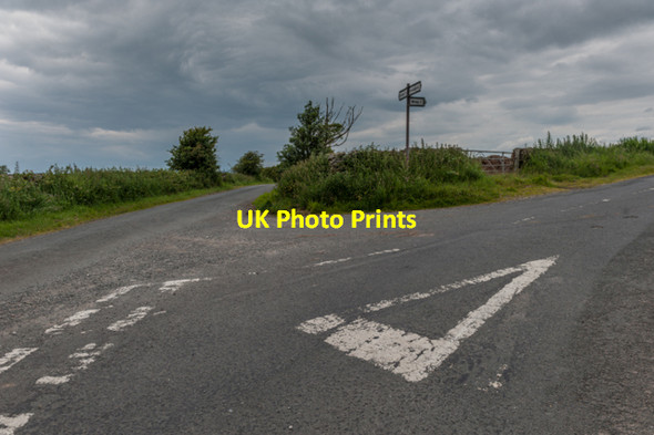 Photo 6"x4" Road Junction Moor Lane Butt Yeats c2014