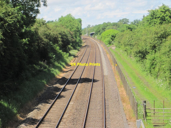 Photo 6"x4" Brill & Ludgershall railway station (site), Buckinghamshire Ludgershall\/SP6617 c2014