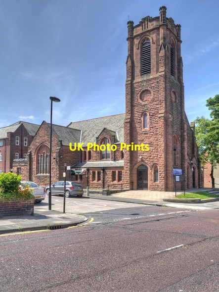 Photo 6"x4" Whitley Bay Baptist Church Whitley Bay c2014