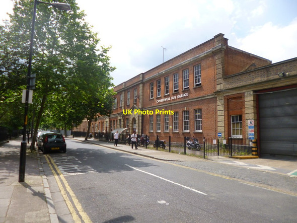Photo 6"x4" Camberwell Bus Garage Brixton\/TQ3175 c2014