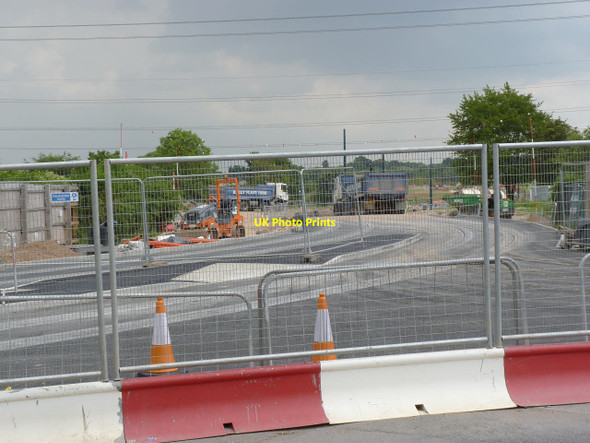Photo 6"x4" Tramway at Farnborough Road West Bridgford c2014