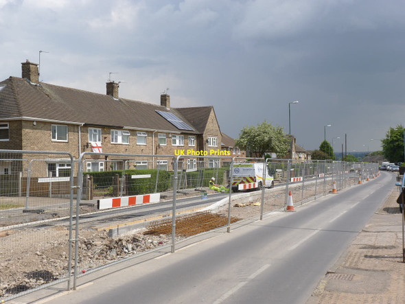 Photo 6"x4" Trackwork progress on Farnborough Road Clifton\/SK5434 c2014