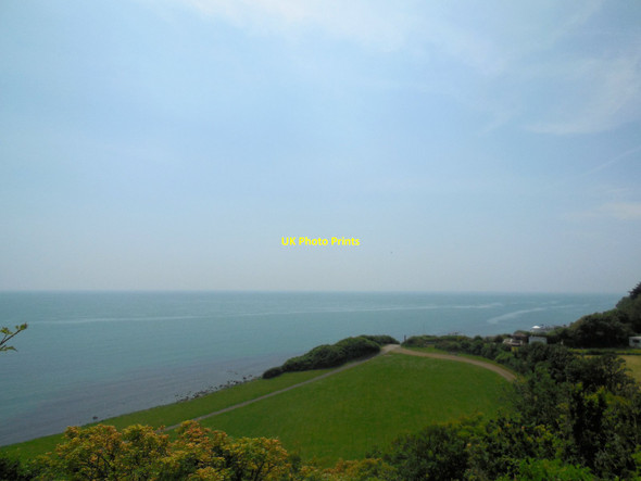 Photo 6"x4" Ventnor Bay near Western Cliffs Ventnor c2014