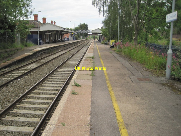 Photo 6"x4" Evesham (GW) railway station, Worcestershire Evesham c2014