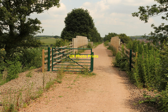 Photo 6"x4" Bilsthorpe cycle track Bilsthorpe c2014