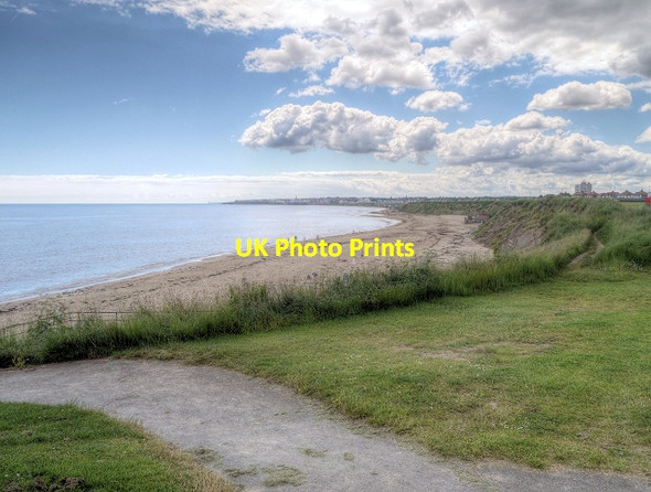 Photo 6"x4" The Beach at Whitley Bay Whitley Bay c2014