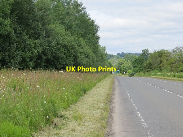 Photo 6"x4" Old A74 Mid Murthat c2014