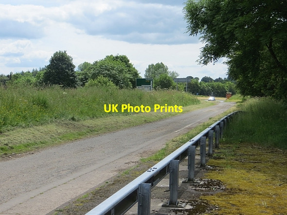 Photo 6"x4" Old A74 Beattock c2014