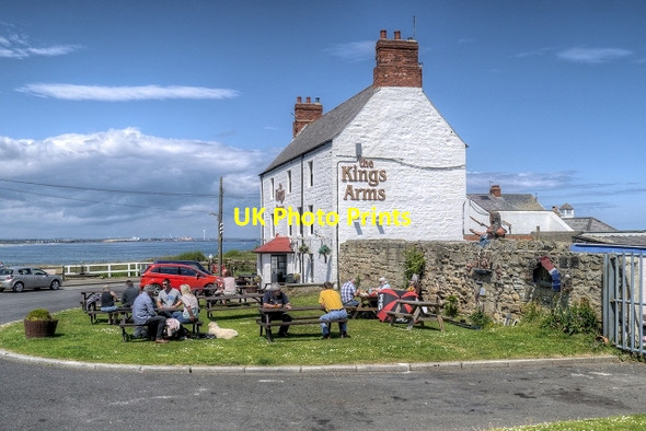 Photo 6"x4" Seaton Sluice, The Kings Arms Seaton Sluice c2014