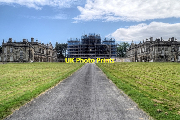Photo 6"x4" Conservation Work at Seaton Delaval Hall Seaton\/NZ3276 c2014
