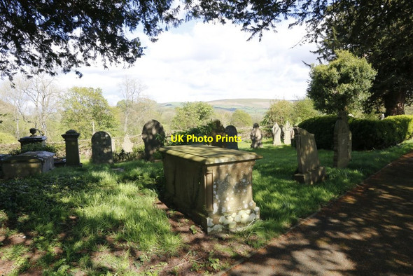 Photo 6"x4" One of the Chest Tombs Llansantffraed-in-Elwel c2014