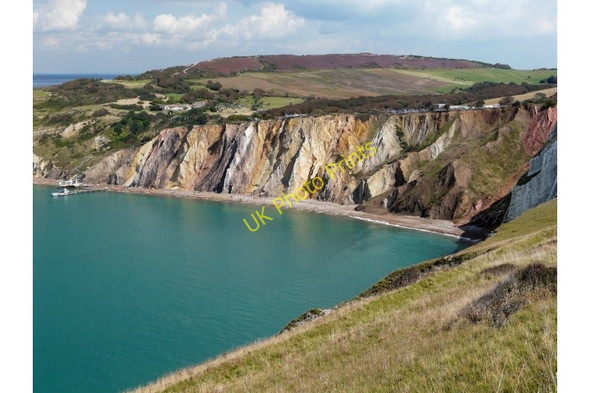 Photo 6"x4" Alum Bay Totland c2008