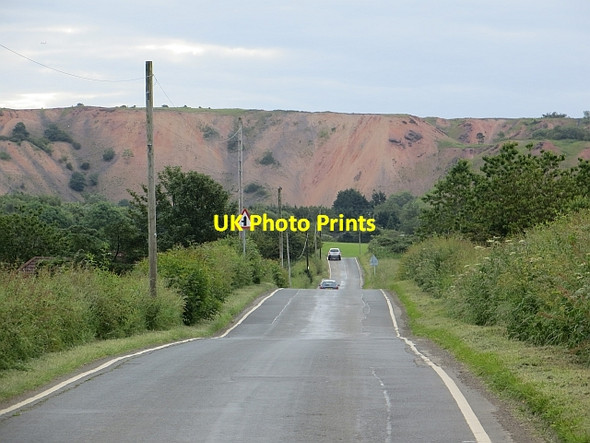 Photo 6"x4" Minor road near Newbigging Kirkhill\/NT0772 c2014