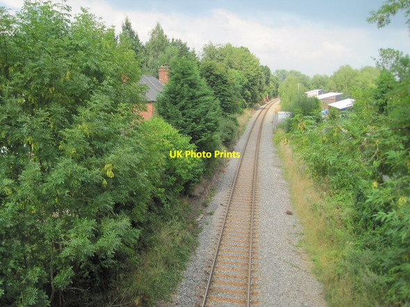 Photo 6"x4" Claverdon 1st railway station (site), Warwickshire Claverdon c2013