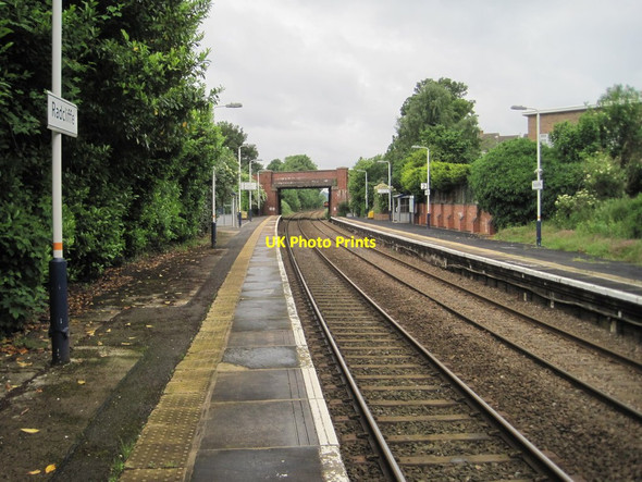 Photo 6"x4" Radcliffe (-on-Trent) railway station, Nottinghamshire Radcliffe on Trent c2014