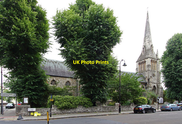 Photo 6"x4" St Mark, Regent's Park Camden Town c2014