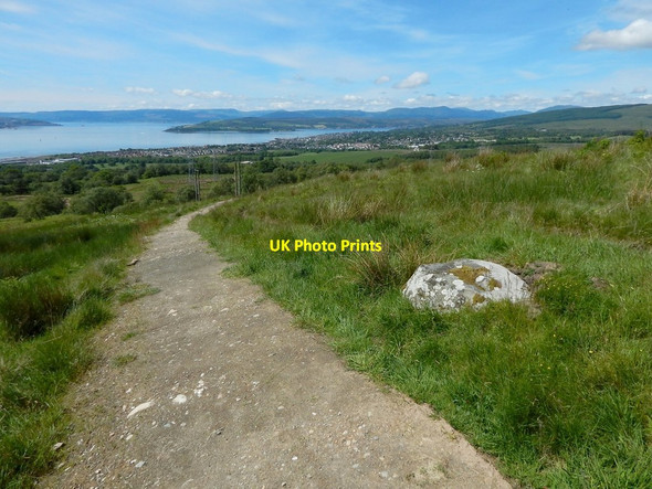 Photo 6"x4" Path to Craigendoran Craigendoran c2014