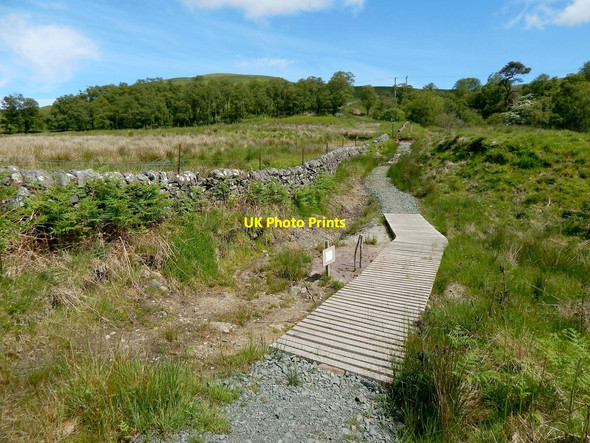 Photo 6"x4" Path and boardwalk Craigendoran c2014