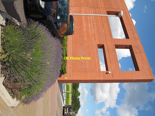 Photo 6"x4" Ordnance Survey headquarters, Southampton: lavender Totton c2014