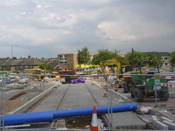 Photo 6"x4" Tram stop, Holy Trinity Brook Hill\/SK5633 c2014