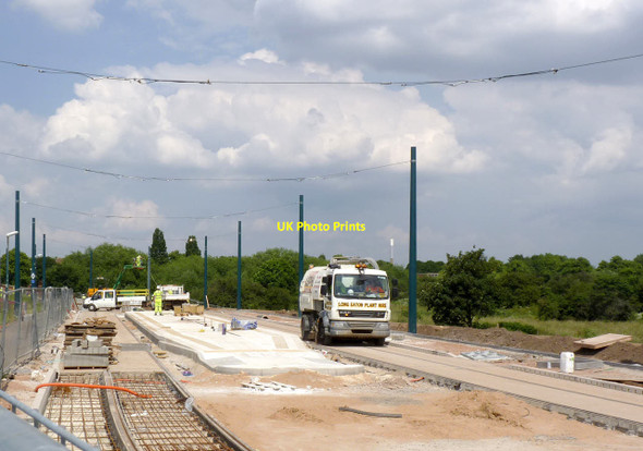 Photo 6"x4" Wilford Village tram stop West Bridgford c2014