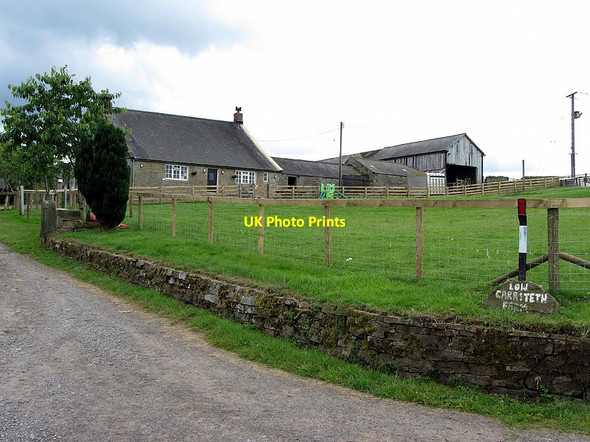 Photo 6"x4" Low Carriteth Farm Lanehead\/NY7985 c2014