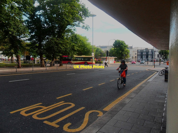 Photo 6"x4" Bus Stop on Old Steine Brighton\/TQ3106 c2014