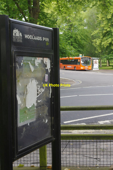 Photo 6"x4" Pound Tree Road from Hoglands Park Southampton c2014