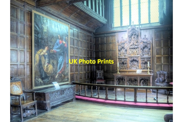 Photo 6"x4" Private Chapel at Towneley Hall Burnley c2014
