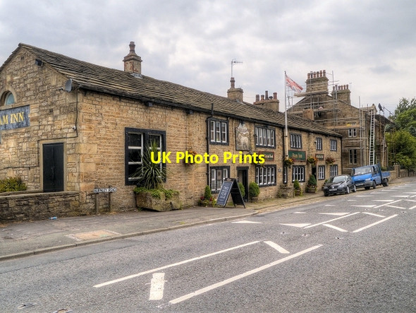 Photo 6"x4" Holme Chapel, The Ram Inn Holme Chapel c2014
