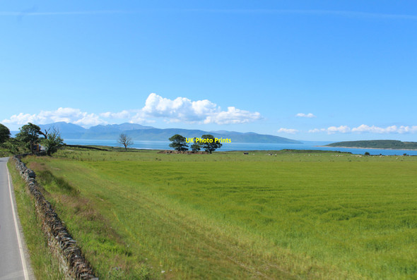 Photo 6"x4" Farmland near Little Kilmory, Isle of Bute Straad c2014