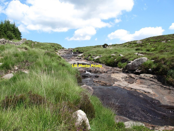 Photo 6"x4" Rapids in the upper reaches of Cassy Water Rostrevor c2014