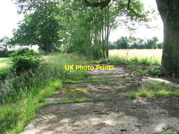Photo 6"x4" Old concrete track Topcroft Street c2014