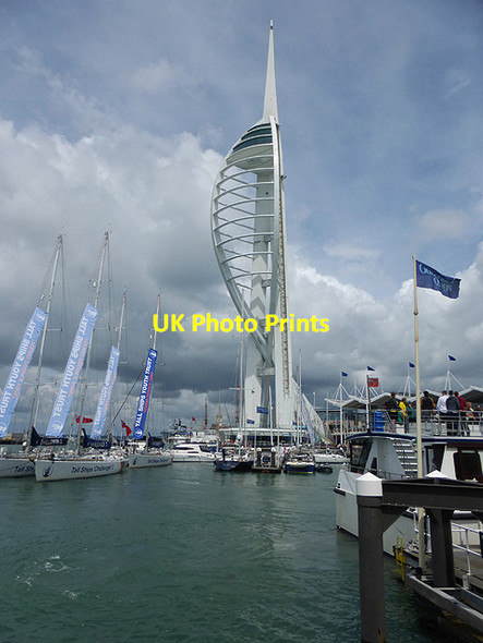 Photo 6"x4" Spinnaker Tower Newtown\/SZ6199 c2014
