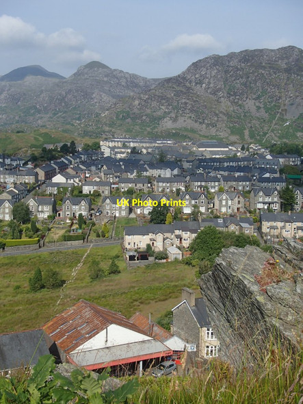 Photo 6"x4" Sunny summer morning view across Blaenau Ffestiniog Blaenau Ffestiniog c2014