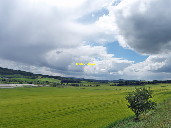 Photo 6"x4" Fields around the head of Munlochy Bay Munlochy c2014