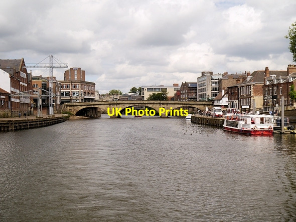 Photo 6"x4" River Ouse, York City Centre York\/SE5951 c2014