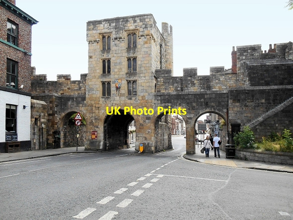Photo 6"x4" Micklegate Bar York\/SE5951 c2014