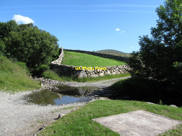 Photo 6"x4" Ford on the Watergap River at the top of Kilfeaghan Road Rostrevor c2014